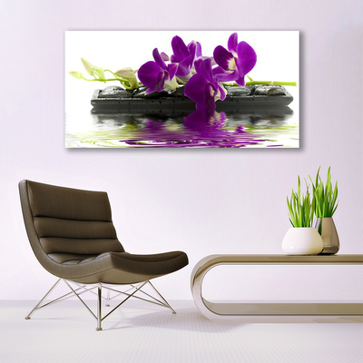 Glasbild aus Plexiglas® Blumen Pflanzen