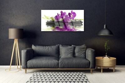 Glasbild aus Plexiglas® Blumen Pflanzen