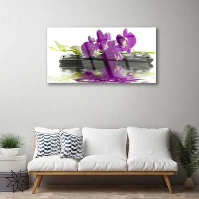 Glasbild aus Plexiglas® Blumen Pflanzen