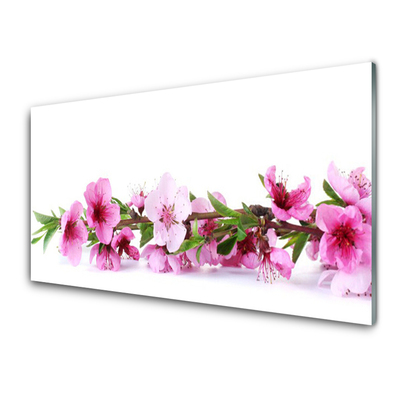 Glasbild aus Plexiglas® Blumen Pflanzen