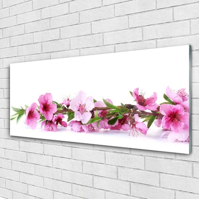 Glasbild aus Plexiglas® Blumen Pflanzen