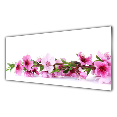 Glasbild aus Plexiglas® Blumen Pflanzen