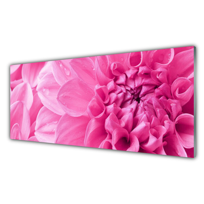 Glasbild aus Plexiglas® Blumen Pflanzen