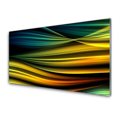 Glasbild aus Plexiglas® Abstrakt Kunst