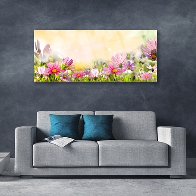 Glasbild aus Plexiglas® Blumen Natur