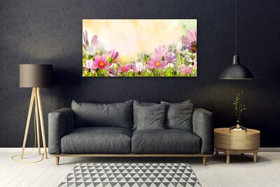 Glasbild aus Plexiglas® Blumen Natur