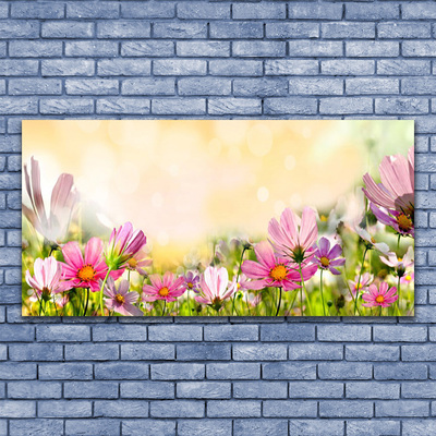 Glasbild aus Plexiglas® Blumen Natur