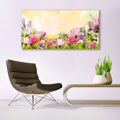 Glasbild aus Plexiglas® Blumen Natur