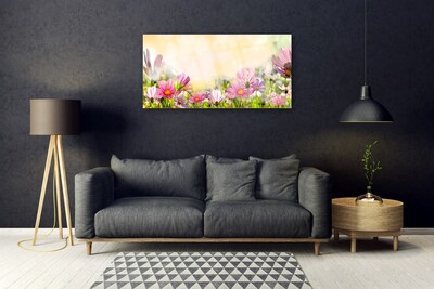 Glasbild aus Plexiglas® Blumen Natur