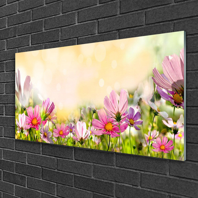 Glasbild aus Plexiglas® Blumen Natur