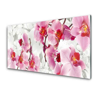 Glasbild aus Plexiglas® Blumen Pflanzen