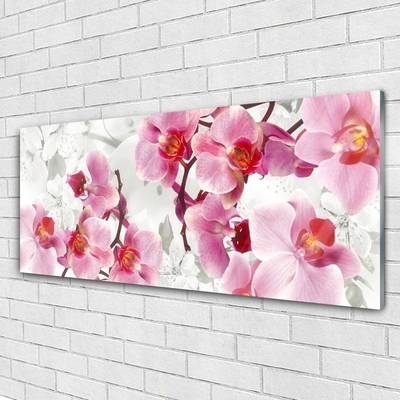 Glasbild aus Plexiglas® Blumen Pflanzen