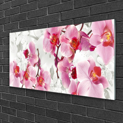 Glasbild aus Plexiglas® Blumen Pflanzen