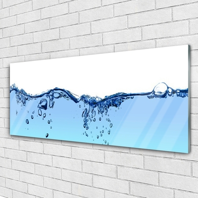 Glasbild aus Plexiglas® Wasser Kunst