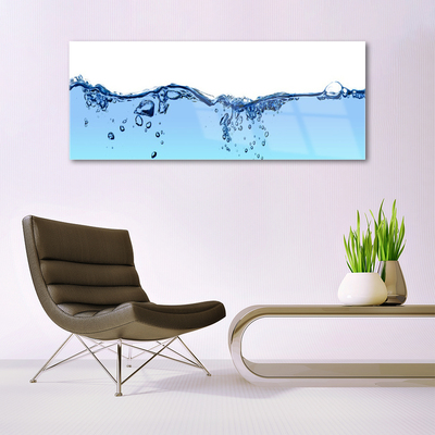 Glasbild aus Plexiglas® Wasser Kunst