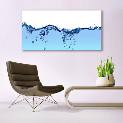 Glasbild aus Plexiglas® Wasser Kunst