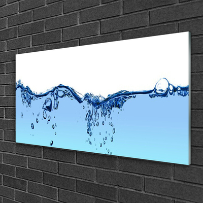 Glasbild aus Plexiglas® Wasser Kunst