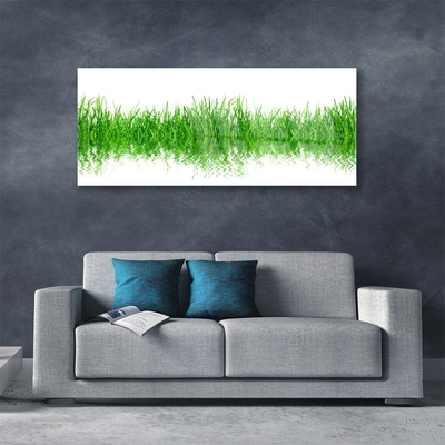 Glasbild aus Plexiglas® Gras Natur