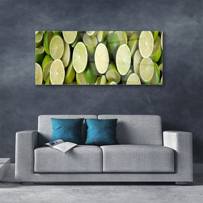 Glasbild aus Plexiglas® Limetten Küche