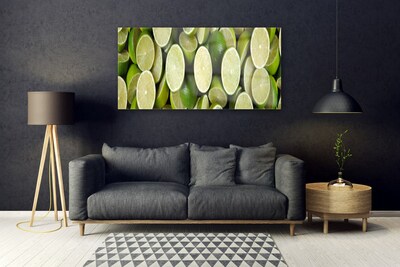 Glasbild aus Plexiglas® Limetten Küche