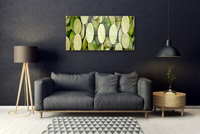 Glasbild aus Plexiglas® Limetten Küche