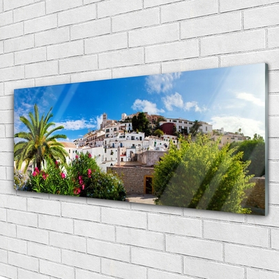 Glasbild aus Plexiglas® Stadt Landschaft