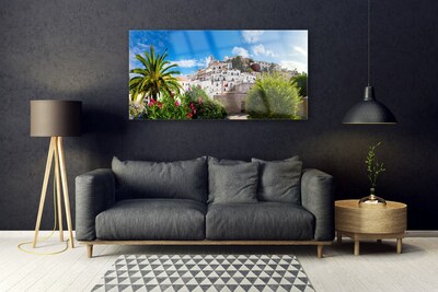 Glasbild aus Plexiglas® Stadt Landschaft