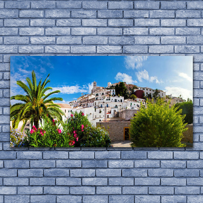 Glasbild aus Plexiglas® Stadt Landschaft