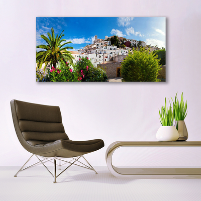 Glasbild aus Plexiglas® Stadt Landschaft