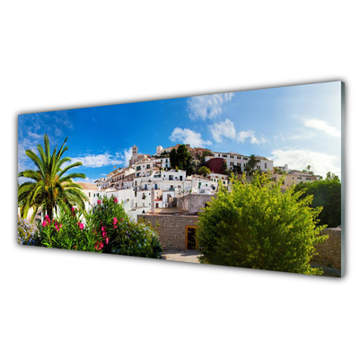 Glasbild aus Plexiglas® Stadt Landschaft