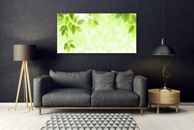 Glasbild aus Plexiglas® Blätter Pflanzen