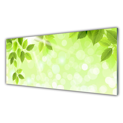 Glasbild aus Plexiglas® Blätter Pflanzen
