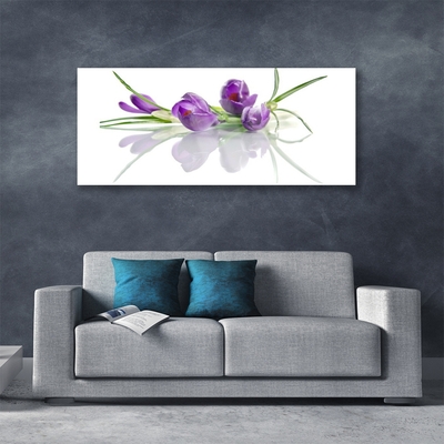 Glasbild aus Plexiglas® Blumen Pflanzen