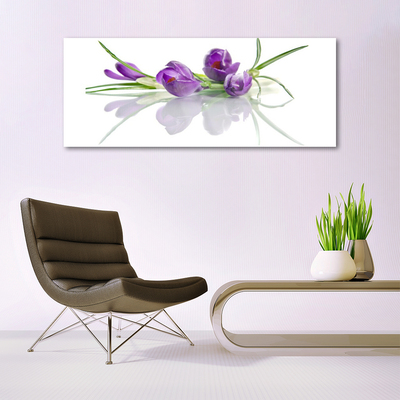 Glasbild aus Plexiglas® Blumen Pflanzen