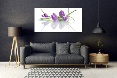 Glasbild aus Plexiglas® Blumen Pflanzen