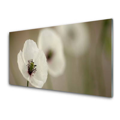 Glasbild aus Plexiglas® Blume Pflanzen