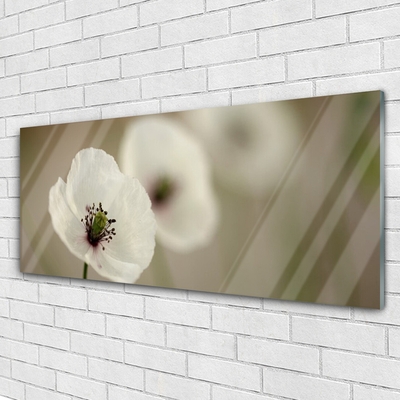 Glasbild aus Plexiglas® Blume Pflanzen