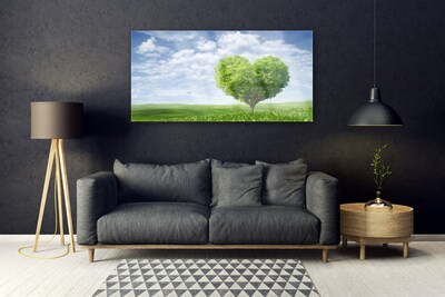 Glasbild aus Plexiglas® Baum Natur