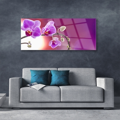 Glasbild aus Plexiglas® Blumen Pflanzen