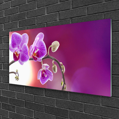 Glasbild aus Plexiglas® Blumen Pflanzen