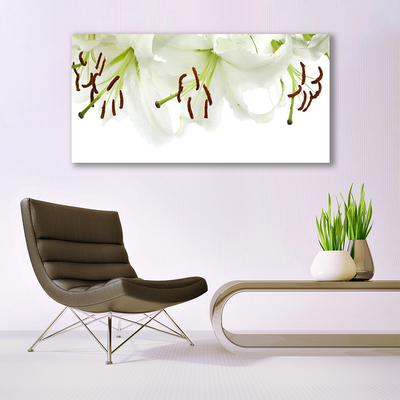 Glasbild aus Plexiglas® Blumen Pflanzen