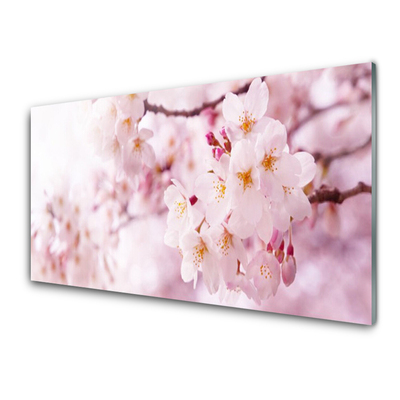 Glasbild aus Plexiglas® Blumen Pflanzen