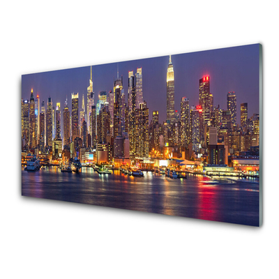 Glasbild aus Plexiglas® Stadt Gebäude