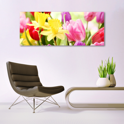 Glasbild aus Plexiglas® Blumen Pflanzen