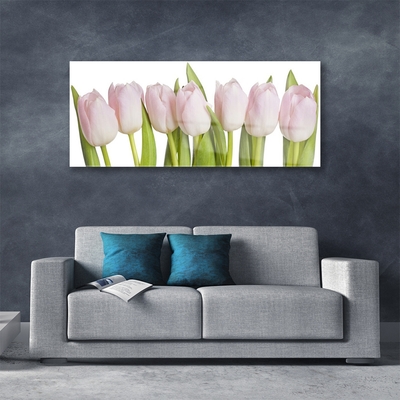 Glasbild aus Plexiglas® Tulpen Pflanzen