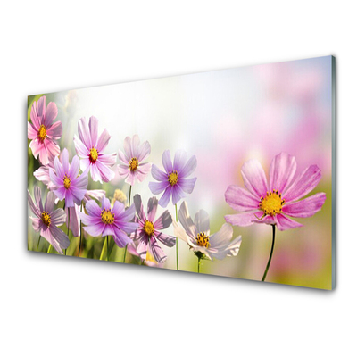 Glasbild aus Plexiglas® Blumen Pflanzen