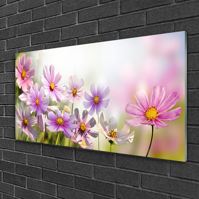 Glasbild aus Plexiglas® Blumen Pflanzen