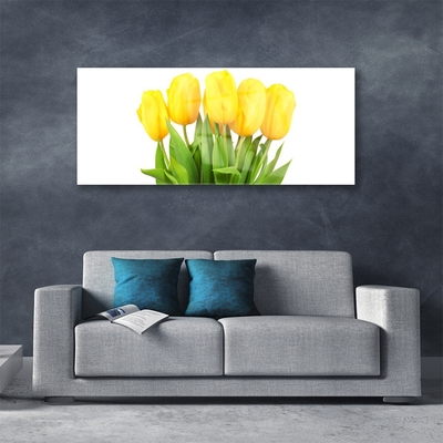 Glasbild aus Plexiglas® Tulpen Pflanzen