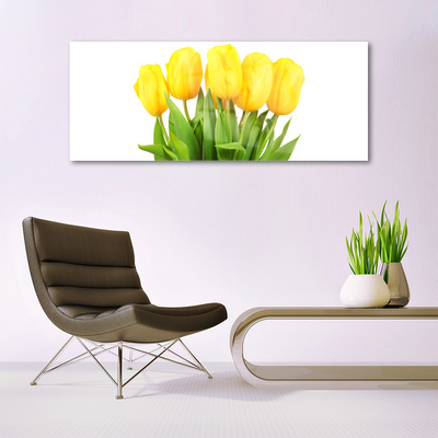 Glasbild aus Plexiglas® Tulpen Pflanzen