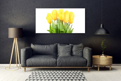 Glasbild aus Plexiglas® Tulpen Pflanzen